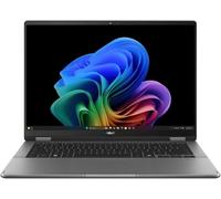 ASUS Vivobook Flip 14 Ordinateur portable 2 en 1 : écran tactile OLED de 14 pouces, processeur Intel Core Ultra 7 256 V, RAM 16 Go, SSD 1 To, clavier Chiclet rétroéclairé, Thunderbolt 4, Copilot+ PC