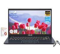 ASUS Vivobook Go Ordinateur portable FHD 14" Intel Pentium N6000 (jusqu'à 3,30 GHz), écran 1920 x 1080, mémoire 4 Go, eMMC 64 Go, Microsoft 365, NumberPad, webcam, HDMI, Wi-Fi, Win11H en mode S,