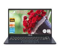 ASUS Vivobook Go Ordinateur portable FHD 14 po, Intel Pentium N6000 (jusqu'à 3,30 GHz), 4 Go de RAM, 64 Go eMMC, fin et léger, NumberPad, Webcam, HDMI, Wi-Fi, Win 11 Home en mode S