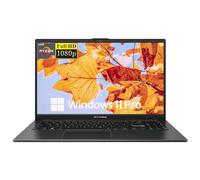 ASUS Vivobook Go Ordinateur portable FHD 15,6", ordinateur portable professionnel, AMD Ryzen 3 7320U, 8 Go de RAM, 128 Go SSD, 180 ° Lay-Flat, WiFi, Bluetooth, Windows 11 Pro, noir mélangé