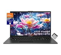 ASUS Vivobook Go Ordinateur portable fin de 15,6", AMD Ryzen 3 7320U, 8 Go de RAM DDR5, 1 To SSD, webcam, USB C, 180° Lay-Flat, WiFi, Bluetooth5.1, Win 11, avec chiffon