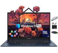 ASUS Vivobook Laptop 2025 Ordinateur professionnel ultra portable, écran FHD de 14", 40 Go de RAM, 2,5 To de stockage (SSD de 2 To + 500 Go d'ext), Intel i3-1315U 6 cœurs, MarxsolAccessory, Win 11 Pro