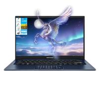ASUS Vivobook Ordinateur portable 14" FHD 250 nits, Intel i3-1315U, 8 Go de RAM + 128 Go SSD, batterie légère et durable, Windows 11, NumberPad, caméra de confidentialité, Wi-Fi 6E, pour les