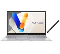ASUS Vivobook Ordinateur portable 15,6" FHD Écran tactile 10 cœurs Intel 7 150U Graphiques Intel Iris Xe Webcam rétroéclairé Argent 16 Go RAM 1024 Go SSD Windows 11 Home Avec stylet