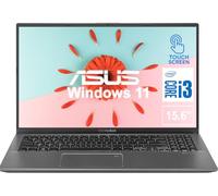 ASUS Vivobook Ordinateur portable à écran tactile 15,6 pouces | Intel 11e génération Core i3, processeur Dual-Core | 32 Go de mémoire, 2 To SSD | Windows 10 | Gris ardoise | Clavier Chiclet | Ultra