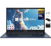 ASUS Vivobook Ordinateur portable FHD 14" 2025 pour étudiant d'affaires, bureau à vie 2024, 13e Intel i3 6 cœurs (jusqu'à 4,5 GHz), 40 Go de RAM et 2,5 To de stockage (SSD 2 To + 500 Go de sortie