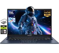 ASUS Vivobook Ordinateur portable FHD 14" Intel 6-Core i3-1315U (Beat i7-1250U), 8 Go de RAM 512 Go SSD, ordinateur portable pour étudiants et professionnels avec NumberPad, longue batterie, webcam