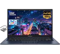 ASUS Vivobook Ordinateur portable FHD 14" pour étudiant, affaires, école à domicile, Intel 10-Core i5-1334U, 16 Go de RAM 512 Go SSD, pavé numérique, webcam privée, Windows 11