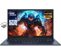 ASUS Vivobook Ordinateur portable FHD 14" pour étudiant Business Home School Intel Core i5 (Beat i7-1250U) - 40 Go de RAM 2 To SSD, webcam privée Windows 11 avec accessoire