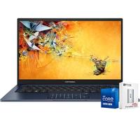 ASUS VivoBook - Ordinateur portable fin 2025 14" FHD 1920 x 1080, 13e processeur Intel-10 Core i7-1355U, WiFi, carte graphique Intel UHD, webcam, Bluetooth, Windows 11 Home, avec SSD portable de 128