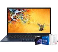 ASUS VivoBook - Ordinateur portable fin 2025 14" FHD 1920 x 1080, 13e processeur Intel-10 Core i7-1355U, WiFi, carte graphique Intel UHD, webcam, Bluetooth, Windows 11 Pro, avec SSD portable de 128 Go