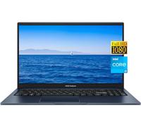 ASUS Vivobook Ordinateur portable léger FHD 15,6", RAM 16 Go, SSD PCIe 1 To, Intel Core i3-1215U (Beat i5-1135G7), clavier Chiclet, WiFi, Type-C, appareil photo, HDMI, Win 11, bleu silencieux, avec