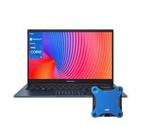 ASUS Vivobook Ordinateur portable portable quotidien, 14 po FHD 1920 x 1080, Intel Core i3-1215U, 16 Go de RAM, SSD PCIe M.2 de 1 To, avec stockage externe de 512 Go, HDMI, Wi-Fi 6, Windows 11 Home,