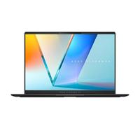 ASUS Vivobook S 14 OLED Slim Laptop, AMD Ryzen AI 9 365 (10 cœurs), 24 Go, 512 Go SSD, clavier RVB personnalisable, noir neutre, M5406WA-DS76