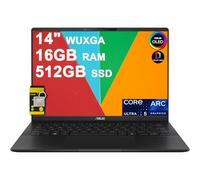 ASUS Vivobook S Ordinateur portable OLED alimenté par l'IA pour la création de contenu Intel 8-core Ultra 5 226 V (> Ultra 7 155H) 16 Go de RAM 512 Go SSD Thunderbolt 4 Lighweight Win11 ICP Accessoire
