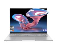 ASUS Vivobook S16 Copilot+ Ordinateur portable, AMD Ryzen AI 9-365, 32 Go LPDDR5x RAM, 2 To PCIe SSD, écran 16" 3,2K (3200 x 2000), AMD Radeon 880M, clavier rétroéclairé RVB 1 zone, W11 Pro, argent
