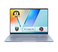 ASUS Vivobook S16 Copilot+ PC AI-S5606-50W 16 Pouces 3.2K OLED 120Hz Portable (Processeur AMD Ryzen AI 9 365 5 Ghz, 32GB LPDDR5X, SSD1To, AMD Radeon 880M Graphics, Windows 11 Home) - Clavier AZERTY
