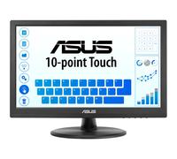 ASUS VT168HR écran plat de PC 39,6 cm (15.6") 1366 x 768 pixels WXGA LED Écran tactile Noir