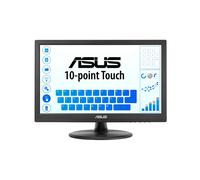 ASUS VT169HE Écran Tactile 15.6" Full HD LED IPS, 1920x1080, 5ms GTG, 170/170°, HDMI 1.4, VESA 75x75, Technologie Capacitive Projetée, Noir