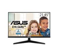 ASUS VY229Q - Moniteur Eye Care (22 Pouces Full HD, IPS, 75Hz, IPS, 1ms, FreeSync™, Technologie Eye Care Plus, Filtre de lumière Bleue, Flicker-Free, Traitement antibactérien, DisplayPort)