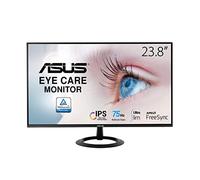 ASUS VZ24EHE - Ecran PC 23,8" Noir FHD - Dalle IPS - 75Hz - 1ms - 1920x1080-250cd/m² - HDMI et VGA - Profil et Bords Fins - Flicker Free - Filtres de lumière Bleue - AMD FreeSync 90LM07C3-B01470