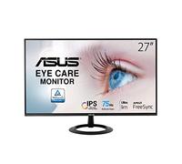 ASUS VZ27EHE - Ecran PC 27" Noir FHD - Dalle IPS - 75Hz - 1ms - 1920x1080-250cd/m² - HDMI et VGA - Profil et Bords Fins - Flicker Free - Filtres de lumière Bleue - AMD FreeSync