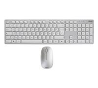 Asus W5000 Clavier et souris sans fil 2,4 GHz gris et blanc