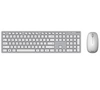 Asus W5000 Clavier et Souris sans Fil 2,4 GHz Gris et Blanc
