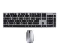 Asus W5000 Clavier et souris sans fil 2,4 GHz gris et noir