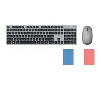 ASUS W5000 - Ensemble clavier et souris - sans fil - 2.4 GHz - AZERTY - Français - gris G