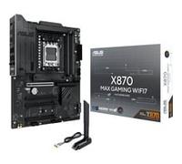 ASUS X870 MAX Gaming WIFI7 Socket carte mère AMD AM5 (Ryzen 9000, ATX, mémoire DDR5, PCIe 5.0, WiFi 7, Aura Sync, PCIe Slot Q-Release, CEC Tier II)