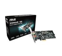 ASUS Xonar SE Interne 5.1 canaux PCI-E - Cartes sons (5.1 canaux, 24 bit, 116 dB, 110 dB, 24 bits/192 kHz, 0,00251%) Noir