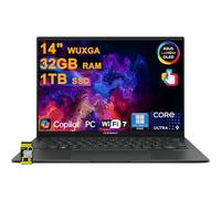 ASUS Zenbook 14 Ordinateur portable 14" WUXGA OLED Touch (100 % DCI-P3, 500 nits HDR) Intel 16-core Ultra 9 285H (GPU jusqu'à 77 Tops) 32 Go de RAM 1 To SSD pour Creator Business Professional Win11Pro