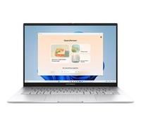 ASUS ZenBook 14 UX3405CA-ISCQD1162W - Intel Core Ultra 5 - 225H / jusqu'à 4.9 GHz - Win 11 Home - Arc Graphics 130T - 16 Go RAM - 512 Go SSD NVMe - 14" OLED 1920 x 1200 - Wi-Fi 7, Bluetooth - argent b