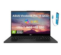Asus ZenBook 15 Pro OLED 15.6/FHD (Intel 13e génération Core i7-13620H, 16 Go de RAM DDR5, 1 To SSD, RTX 3050 6 Go), station de travail et ordinateur portable professionnel, autonomie de 10 heures