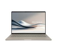 ASUS Zenbook A14 ; Copilot+ PC, ordinateur portable ultrafin, 14 pouces WUXGA OLED, processeur Snapdragon X, 16 Go de mémoire, 512 Go SSD, Wi-Fi 6E, Zabriskie Beige, UX3407QA-DS52-CA