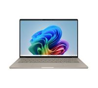 ASUS Zenbook A14 UX3407QA-QD387W Qualcomm Snapdragon X1-26-100 Ordinateur portable 35,6 cm (14") WUXGA 32 Go LPDDR5x-SDRAM 512 Go SSD Wi-Fi 6E (802.11ax) Windows 11 Home Beige