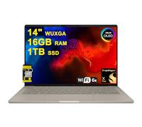 ASUS Zenbook A14 Ordinateur portable 14" WUXGA OLED (100 % DCI-P3, 600 nits HDR) Qualcomm Snapdragon X Plus 8 cœurs (jusqu'à 45 Tops) 16 Go de RAM 1 To SSD pour Creator Business Professional Win11 ICP