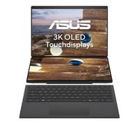 ASUS Zenbook Duo 14 UX8407AA-SN470X | Ordinateur Portable | Ultra 9 386H | | 14" 2,8 K OLED 144 Hz Touch | Intel Core Ultra 9 386H | 32 Go RAM | 1 To SSD | Copilot+ | Win11 Pro | QWERTZ | sans source