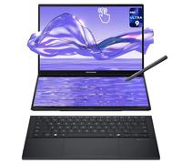 ASUS Zenbook Duo Double ordinateur portable, Intel Ultra 9-285H, 32 Go de RAM LPDDR5X, SSD PCIe 1 To, écran tactile OLED 14'' 3K (2880 x 1800), carte graphique Intel Arc, clavier rétroéclairé, W11