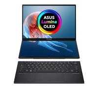 ASUS Zenbook Duo OLED UX8406MA-QL396W Ordinateur Portable 14" WUXGA (Intel Core Ultra 9 185H, 32 Go de RAM, SSD 1 To, ARC Graphics, Windows 11 Home) Gris Encre, Clavier QWERTY Espagnol