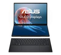 ASUS Zenbook Duo UX8406CA-QL263W Intel Core Ultra 9 285H Hybride (2-en-1) 35,6 cm (14 ) Écran tactile WUXGA 16 Go LPDDR5x-SDRAM 1 To SSD Wi-Fi 7 (802.11be) Windows 11 Home Allemand Gris