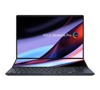 ASUS Zenbook Pro 14 Duo OLED BX8402VU-P1100X Intel® Core™ i5 i5-13500H Ordinateur portable 36,8 cm (14.5") Écran tactile WQXGA+ 16 Go LPDDR5-SDRAM 1 To SSD NVIDIA GeForce RTX 4050 Wi-Fi 6E (802.11ax) Windows 11 Pro Noir