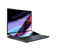 ASUS Zenbook Pro 14 Duo OLED UX8402VU-P1036X Intel® Core™ i7 i7-13700H Ordinateur portable 36,8 cm (14.5") Écran tactile 2.8K 16 Go LPDDR5-SDRAM 1 To SSD NVIDIA GeForce RTX 4050 Wi-Fi 6 (802.11ax) Windows 11 Pro Noir