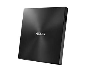 ASUS ZenDrive U7M, USB 2.0, Interface USB 2.0, Windows et Mac OS, Noir, Graveur DVD Double Couche, Vitesse d'écriture 24x, Vitesse de Lecture 24x, Métal, 13,55 x 14,25 x 1,39 cm