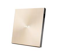 ASUS ZenDrive U9M Or (SDRW-08U9M-U) - Graveur DVD x8 ultra-compact, M-Disc supporté pour un stockage assuré pendant 1000 ans, compatible avec USB 3.0 Type-C & Type-A pour Windows & Mac OS