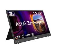 ASUS ZenScreen Écran Portable 16" (15,6" visualisable) 1080p USB-C (MB16AHV) - Full HD, IPS, Filtre de lumière Bleue, Anti-reflet, Mini HDMI, béquille, Montage sur trépied, Manchon de Protection