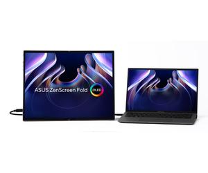 ASUS ZenScreen Fold OLED MQ17QH écran plat de PC 43,9 cm (17.3 ) 2560 x 1920 pixels Quad HD Argent