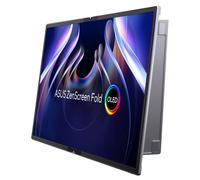 ASUS ZenScreen Fold OLED MQ17QH - Moniteur OLED - 17.3" - portable - 2560 x 1920 QHD @ 60 Hz - 500 cd/m² - 1000000:1 - DisplayHDR 500 True Black - 0.2 ms - Mini HDMI, 2xUSB-C - gris poussière d'étoile
