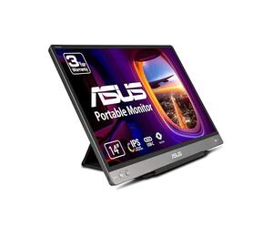 ASUS ZenScreen MB14AC Moniteur Portable USB de Type C 14", Full HD 1080p, IPS, Soin des Yeux, Surface Anti-Reflets, écran Externe pour Ordinateur Portable, Solution de Signal Hybride